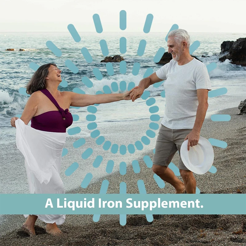 Best selling portable pig iron vitamin oral liquid health supplements for female