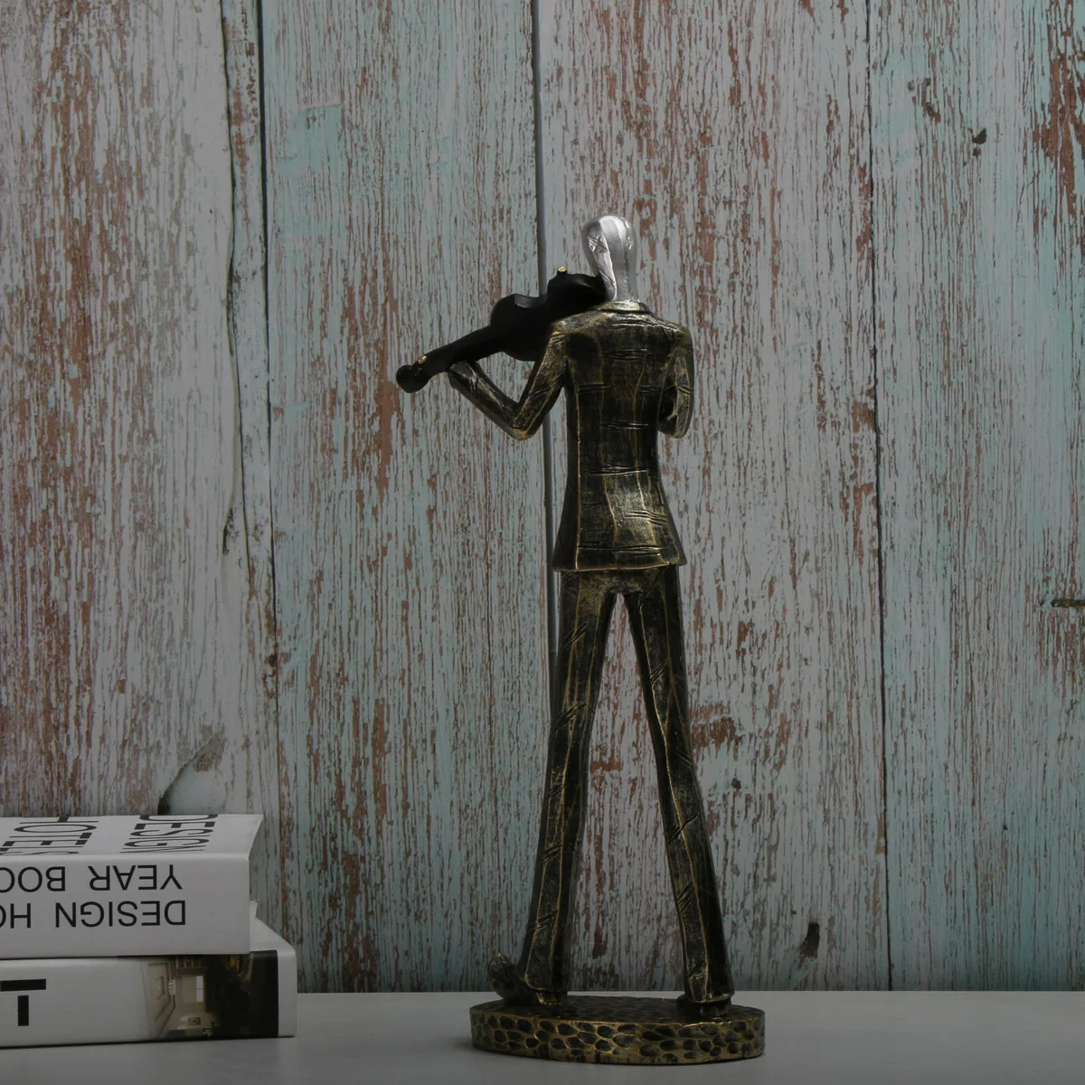 Resin Jazz Band Singers Figurine home decor Rock Music Jazz Statue