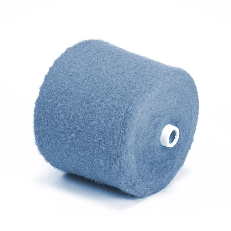 High Quality Long Hair Fluffy Feather Yarn 0.5cm 0.9cm 1.3cm 2cm Nylon Mink for Knitting