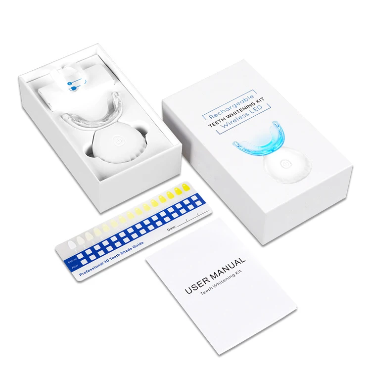 Portable Rechargeable teeth beauty set for Cleaning Oral  beautiful teeth whitening kit K1