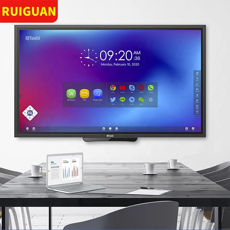 Умная доска с мульти-сенсорным экраном подставка для мобильного телефона классная цифровая интеллектуальная Интерактивная плоская панель