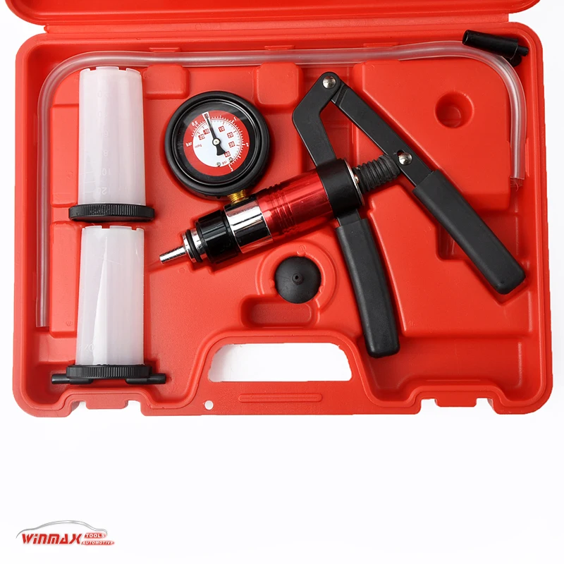 Winmax Brake pressure bleeder vacuum pump test tuner tool kit