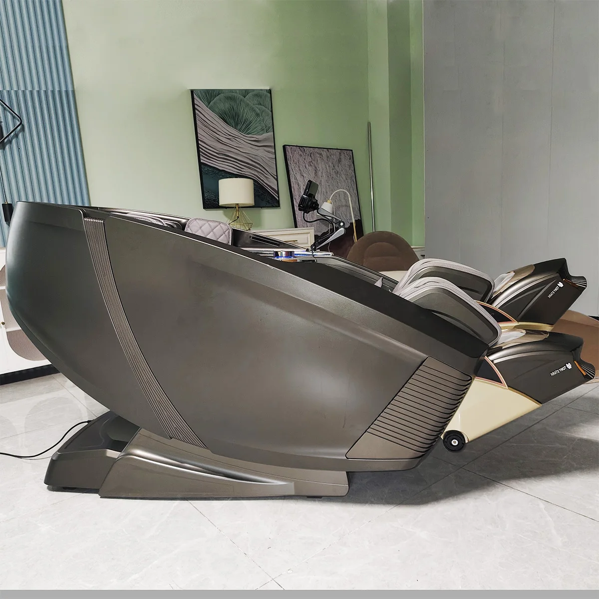 Android pad Luxury Intouch Massage Chair Massage Zero Gravity Electric 4D Massage Chair Robot legs Thai Strecting Health detect