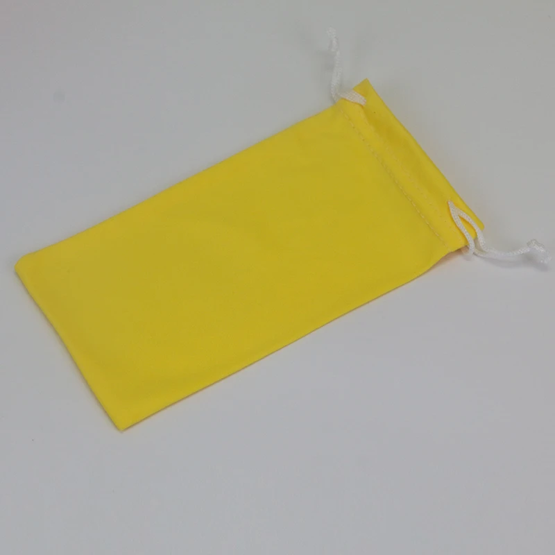 Black Microfiber Sunglasses Case Pouch Eyeglass Case Pouch Bags With Logo