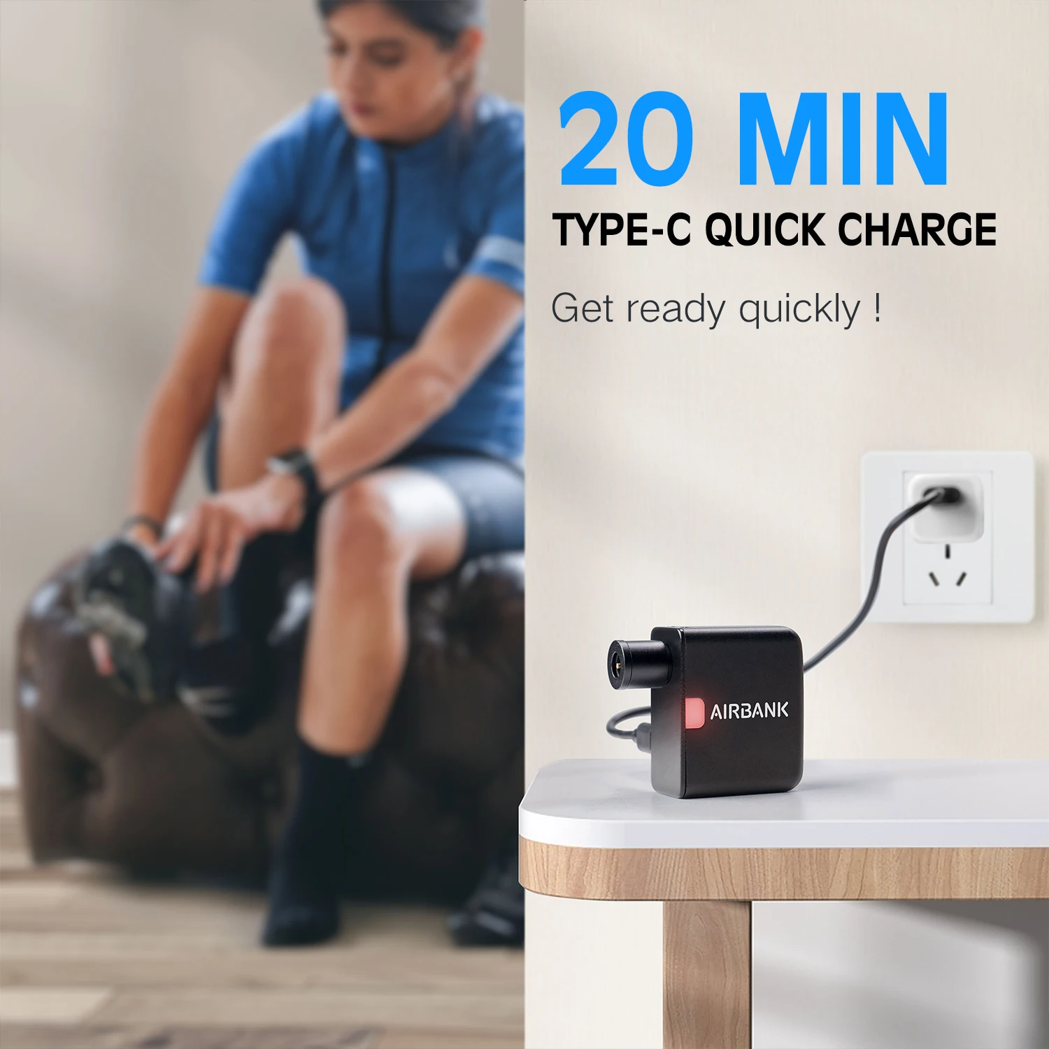 Новый стиль, маленький портативный автоматический насос для велосипедных шин, электрический велосипедный воздушный насос, мини велосипедный насос