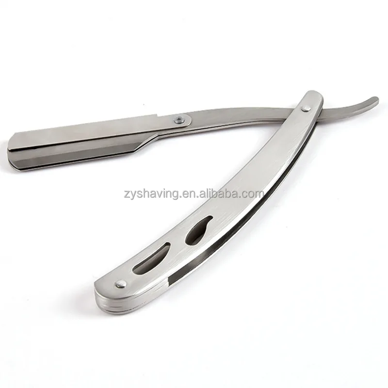 High Quality stainless steel Cut Throat Blades Straight Razors for men