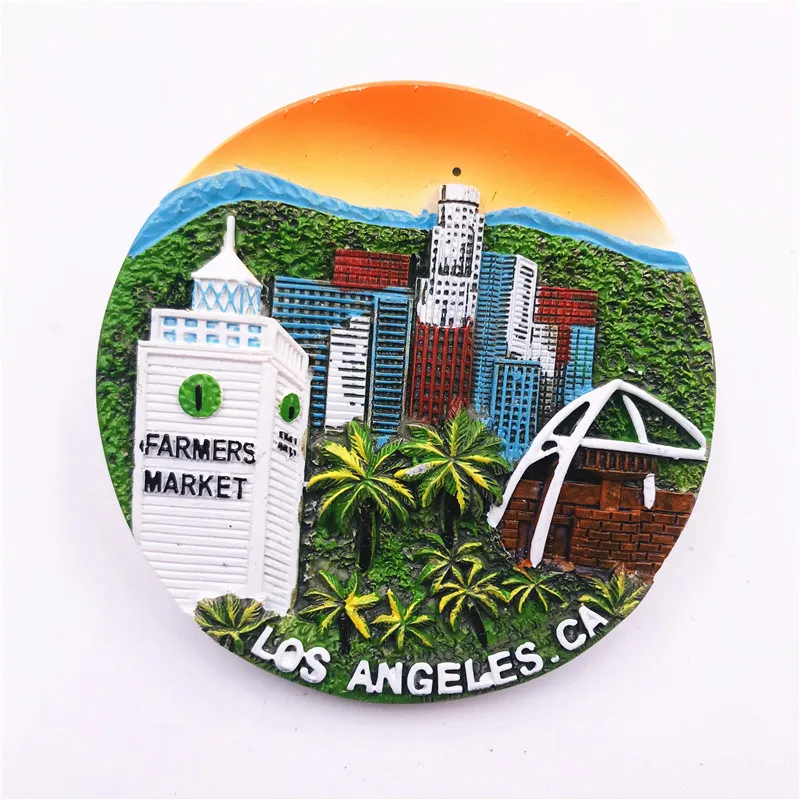 Germany Spain Denmark USA Austria Canada Italy Australia Norway Resin Magnetic Refrigerator Imanes-Promotional Fridge Magnets