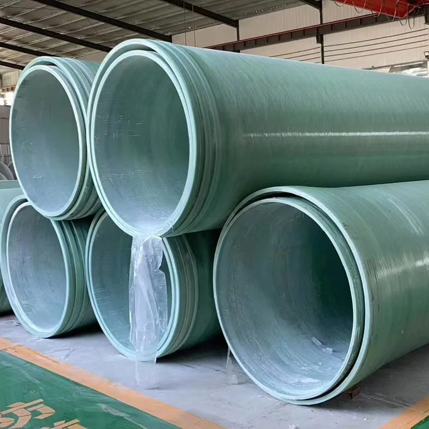 FRP/GRP Fiberglass PIPE DN1200 DN2400 DN4000 Filament Winding Frp Pipe