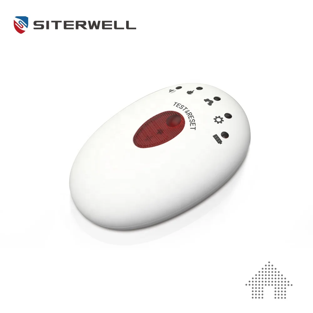 Manufacture DC 3V low operating temp Wireless 868MHz Sound Signals Portable Vibration and Strobe Sensor Detector Alarm