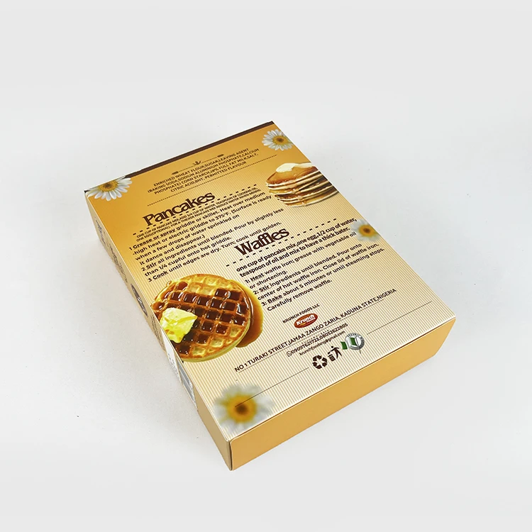 Оптовая продажа бумажная коробка для упаковки замороженных продуктов