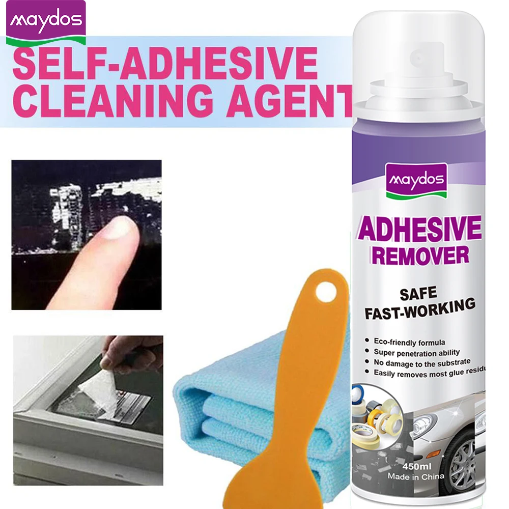 Maydos Anti Adhesive Spray Fabrics Leather Cleaner Hot Melt Adhesive glue cleaner