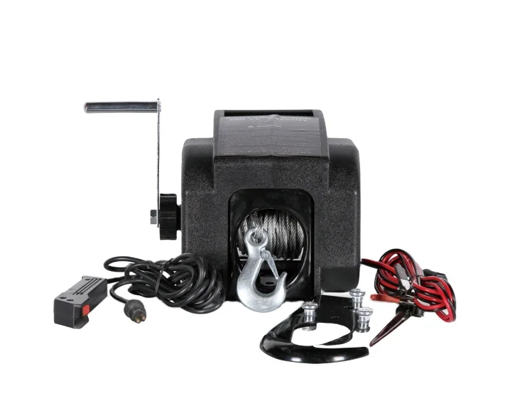 Portable 2000lb 3500lb 5000lb 11000lb 15000lb 12V Wireless Remote Control Electric Boat Trailer for Boat Winch