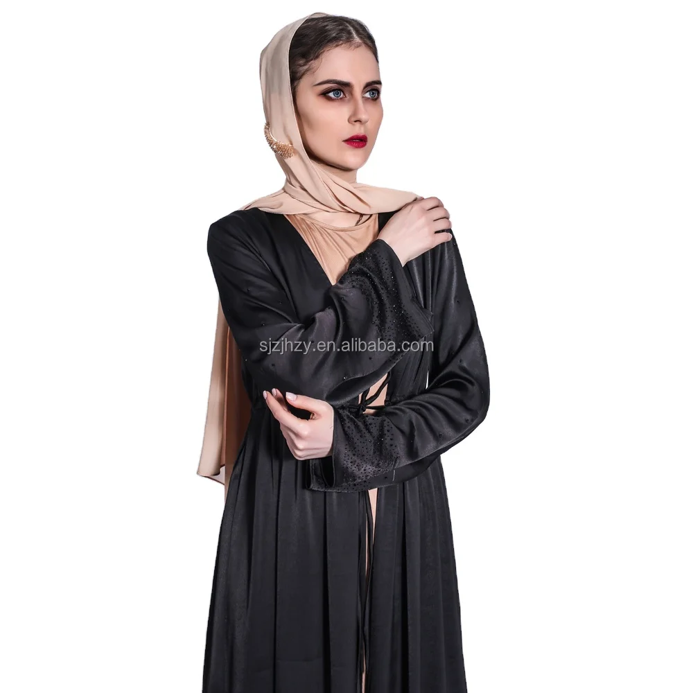 Abaya женское мусульманское платье Дубай 2021Jilbab Abayas Турецкая абайя Burkha для женщин верхняя