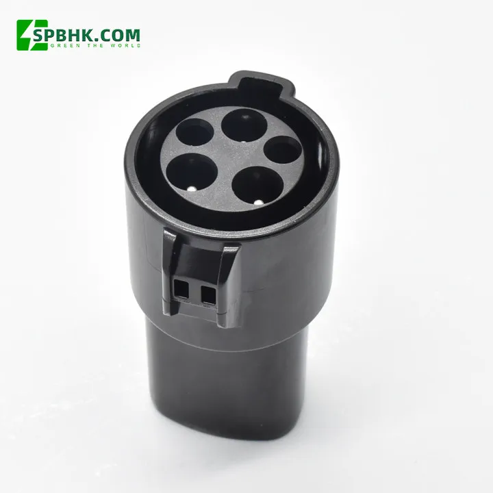 SAE J1772 Type 1 to Tesla Charging Gun  EV Charging Adapter AC 80A Electric Vehicle Chargers Connector