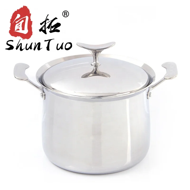 
thickened steel energy-saving fire-free cook stainless 304 403 large nonstick stockpot stainless steel soup pot 