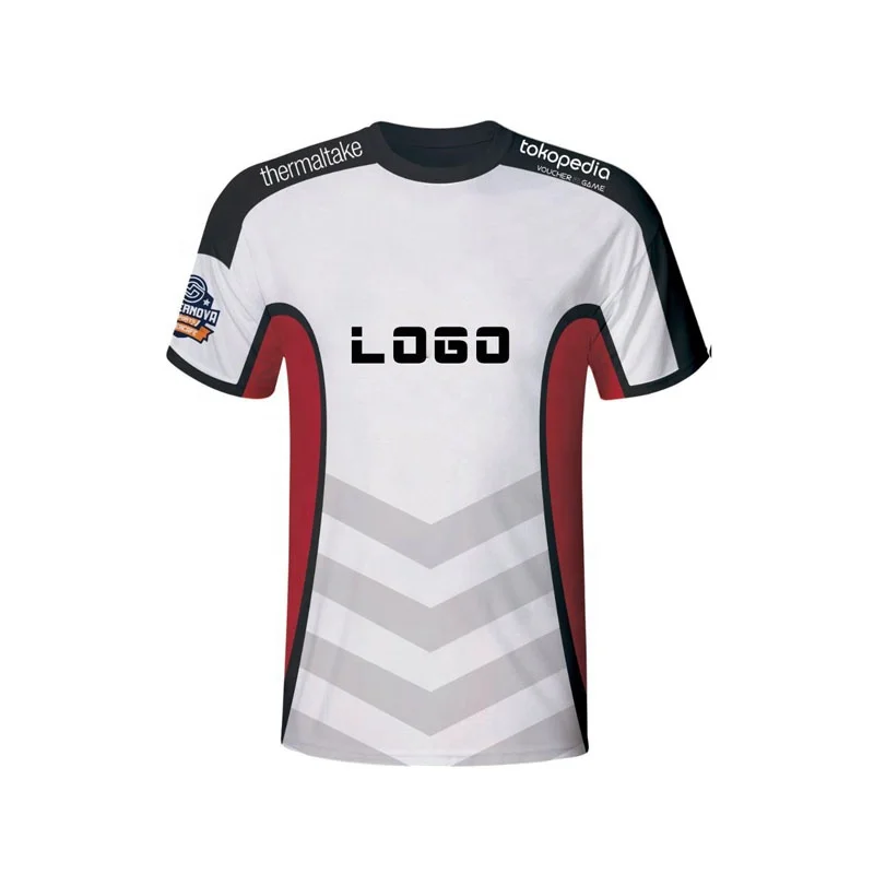 
2020 OEM Latest custom mens sublimated e-sports gaming jersey for team 