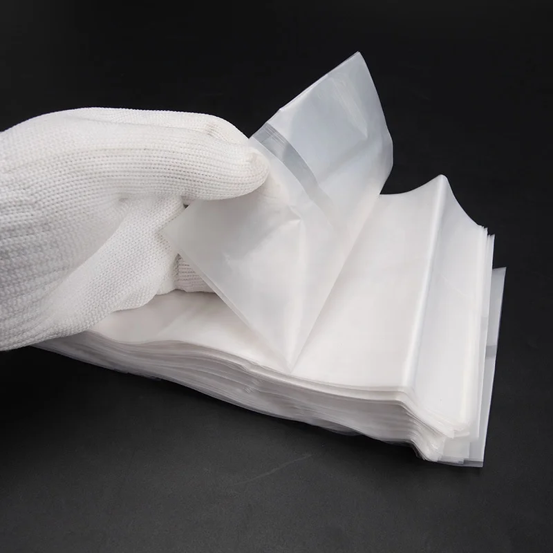 Transparent PE Plastic Oyster Mushroom Spawn Grow Bag without Filter for Shiitake Oyster Mushroom Cultivation