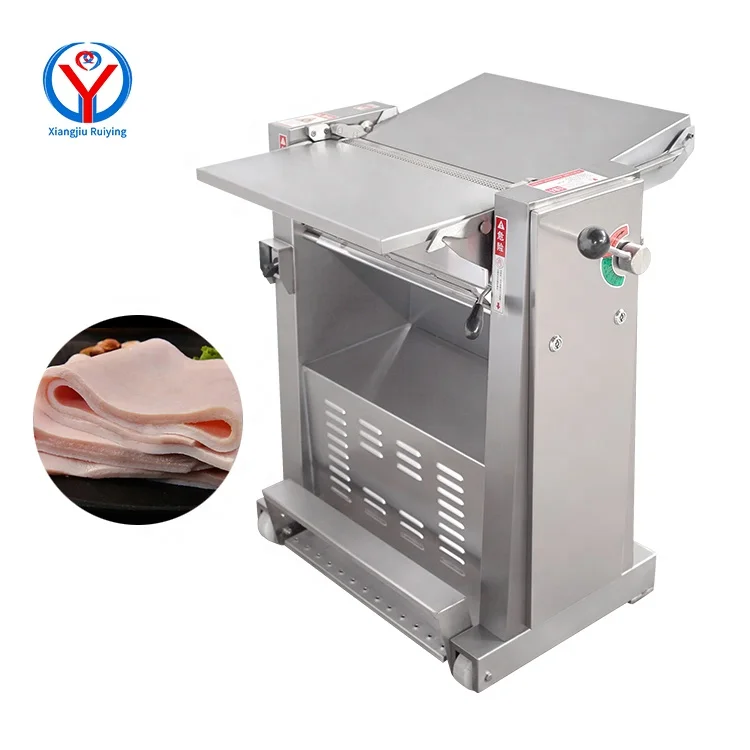 Factory price fresh pork pig lamb goat beef meat slicing cutting machine
