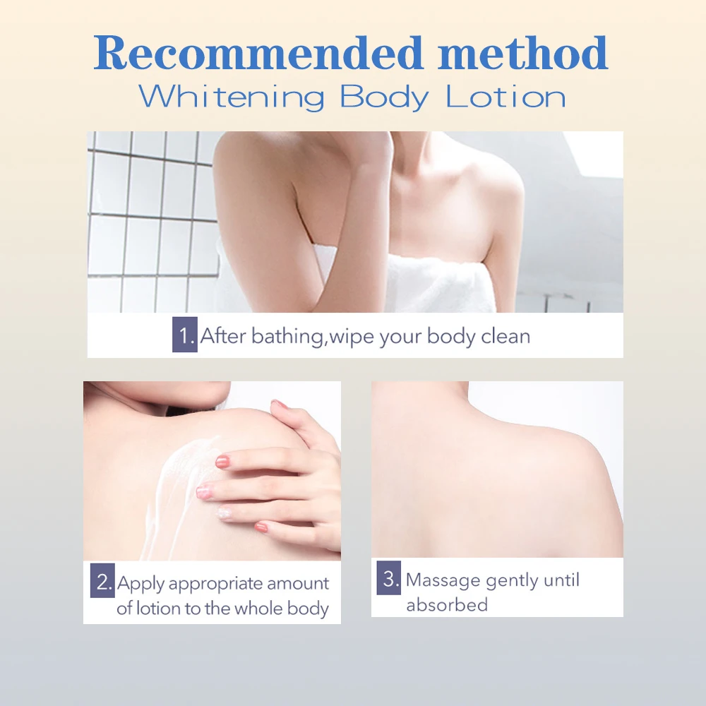 2020 Popular Carrot Extract Women Fairness Body Lotion Cream Whitening body lotion