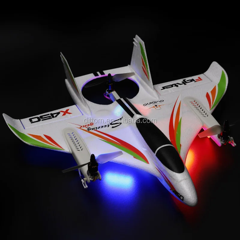 WL XK X450 VTOL бесщеточный 6-канальный трюковый планер EPO 3D 6G Авиатор многовинтовой летный самолет