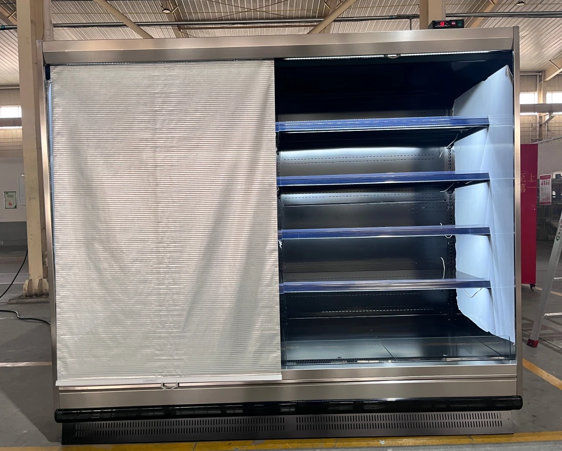 Commercial Upright Refrigerator Multi-layer Open Display Refrigerated Cabinet