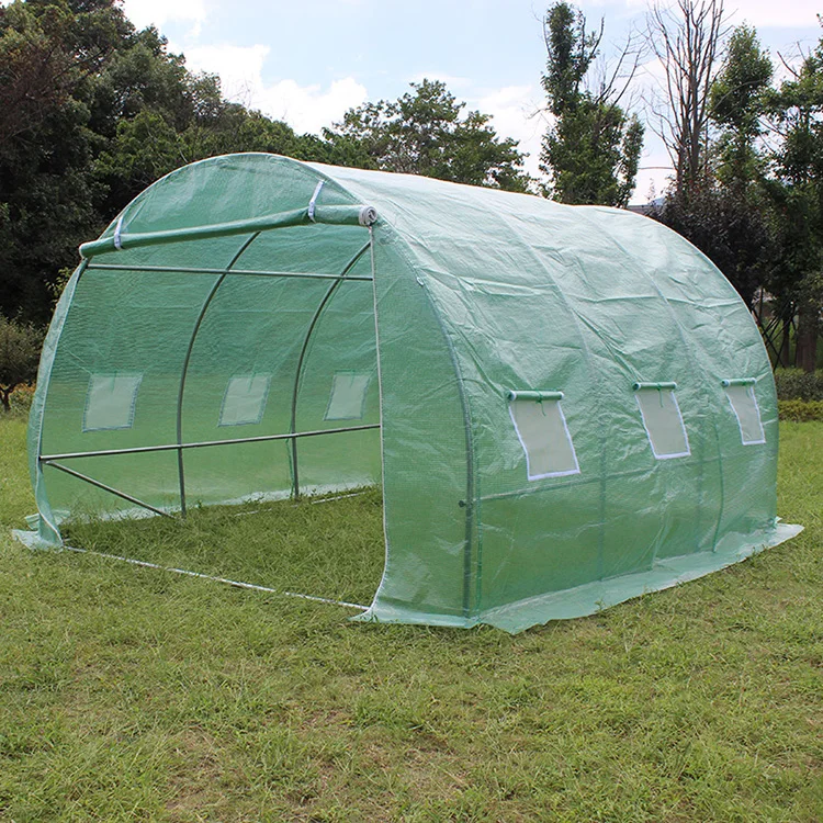 TLSP107 polyтуннель greenhouse-9m2 защита от УФ-лучей 300 см (L) x300см (W)x200cm(H) теплица для сельского хозяйства из Китая
