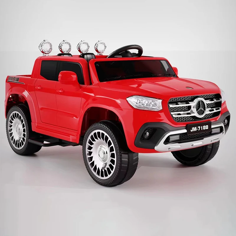 2024 New Design Kids Police Car 12V Ride On Remote Control Electric Toy Car Electric Cars For Kids To Drive