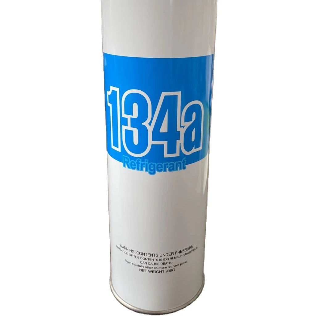 Hot Sale R134a 900g Gas 2 Piece Small Can 99.9% Purity India Refrigerant Gas R134a Price