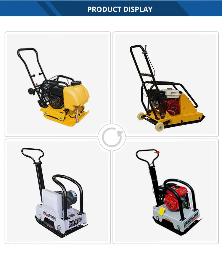 gasoline engine gx100 gx120 gx160 hand held  tamping rammers floor compactor compacting machine