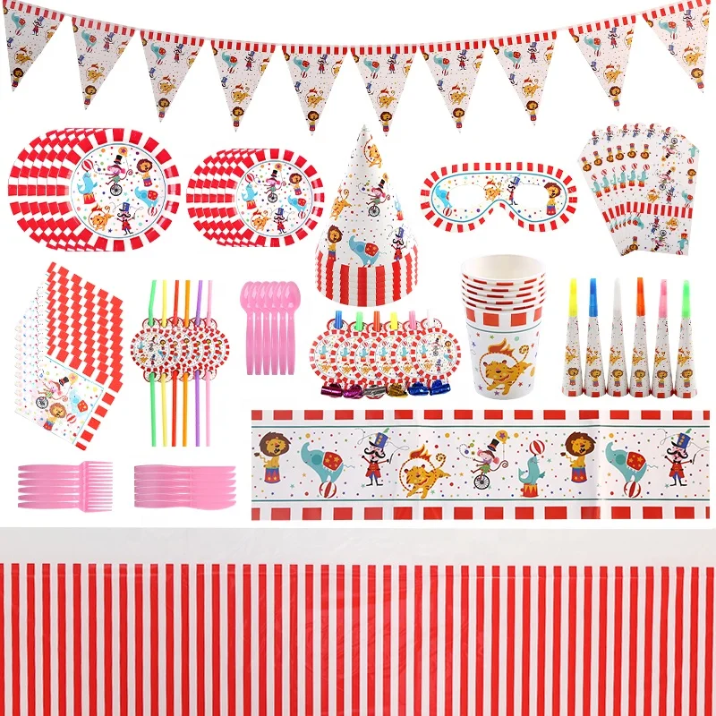 Happy birthday 94pcs custom banner balloon set Party decoration banners printing Wholesale party supplies for Kids