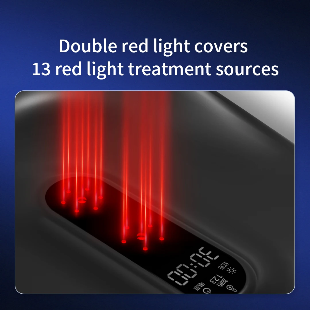 Tech Love Advanced Prostate Care Device Battery-Powered Red Light Heat Combination Efficient Pain Relief Household Application