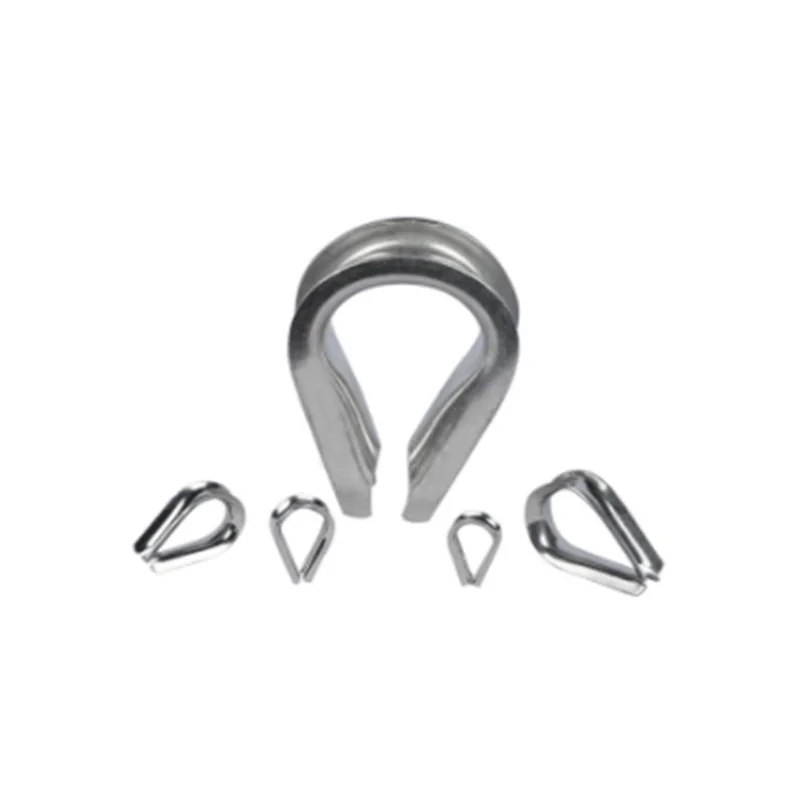 stainless steel 304 316 wire rope thimble