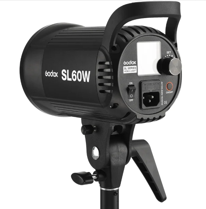 Go dox  SL-60W 5600K LED Video Flash Continuous Light Bowens Mount for Studio Video Recording