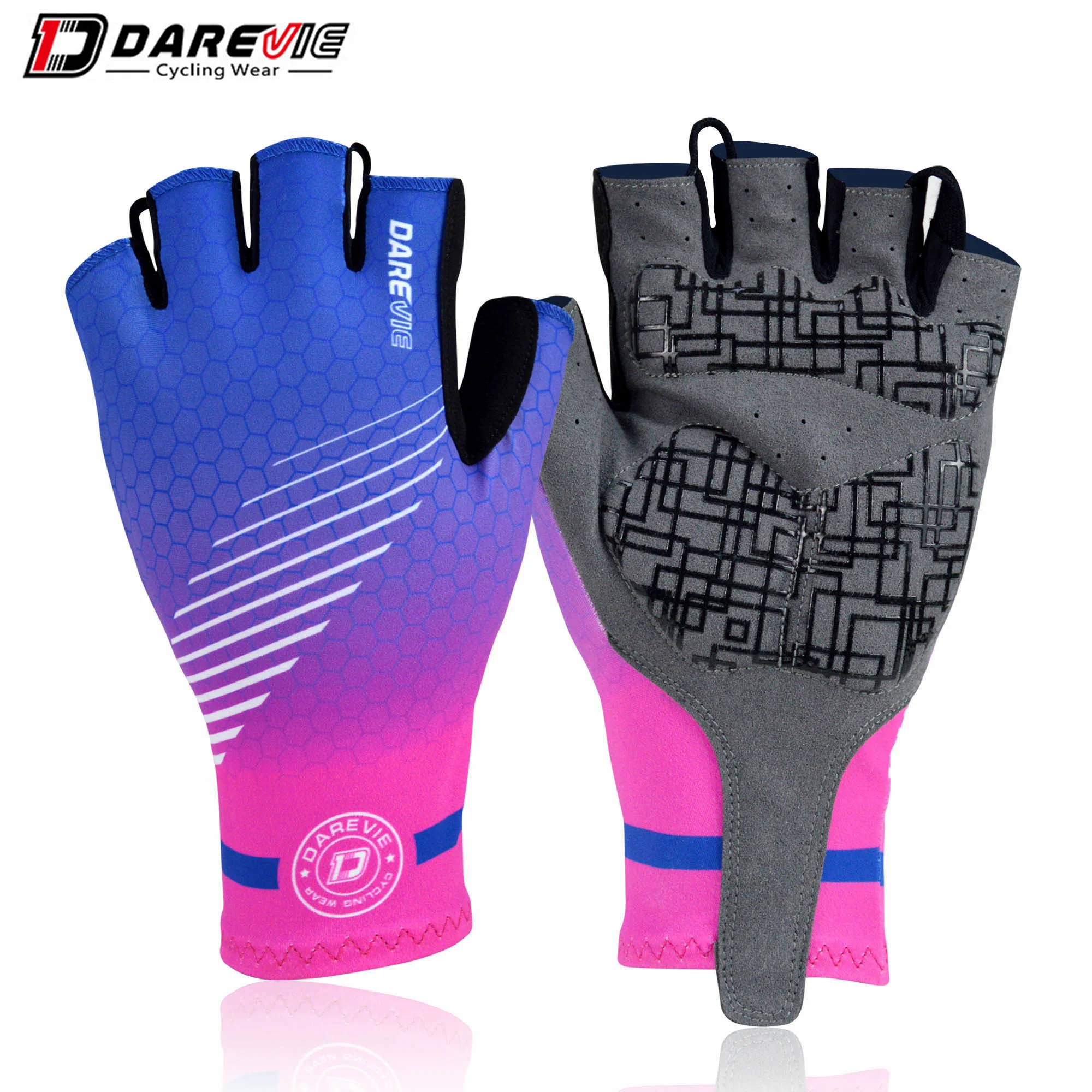 Darevie Gym Gloves Fitness Weight Cycling Gloves Wholesale Half Finger New with Straps Men Women Unisex Summer Products 1-2 Days