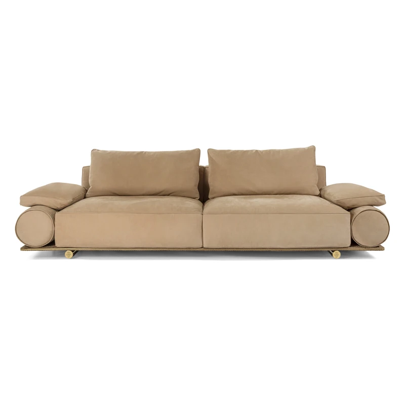 italian design hot sale luxury leather sofa set furniture living room modern sectional sofa