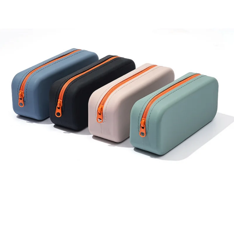 New Silicone Soft Gel Pencil Case Pencil Pouch Creative Stationery Case