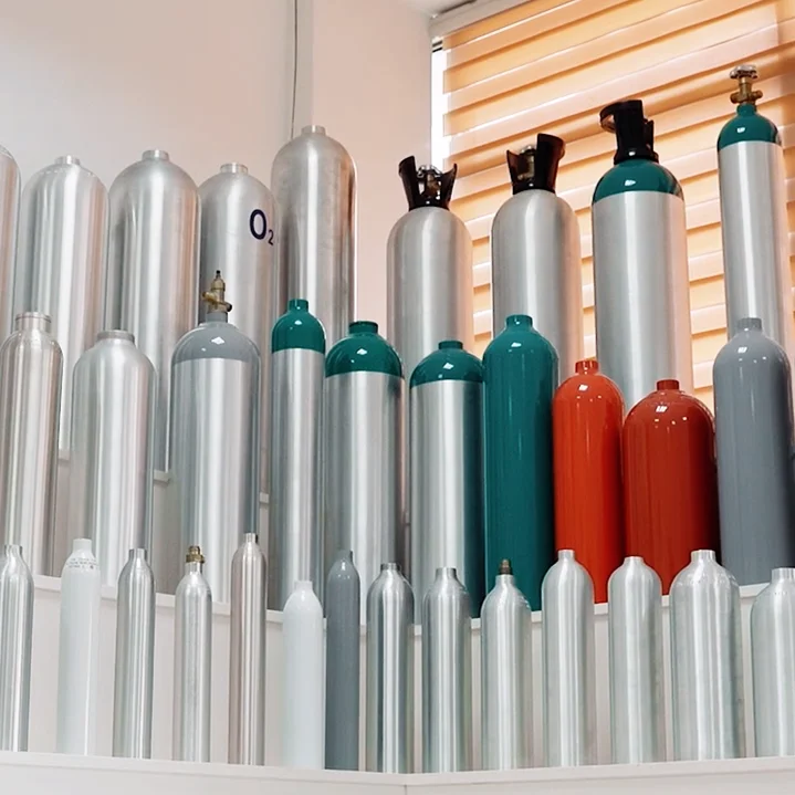 ZX 2216psi Pressure MD ME ML6 M6 M22 M60 M90 DOT-3AL 1.5L Medical oxygenTank Bottle DOT Aluminum High Aluminium