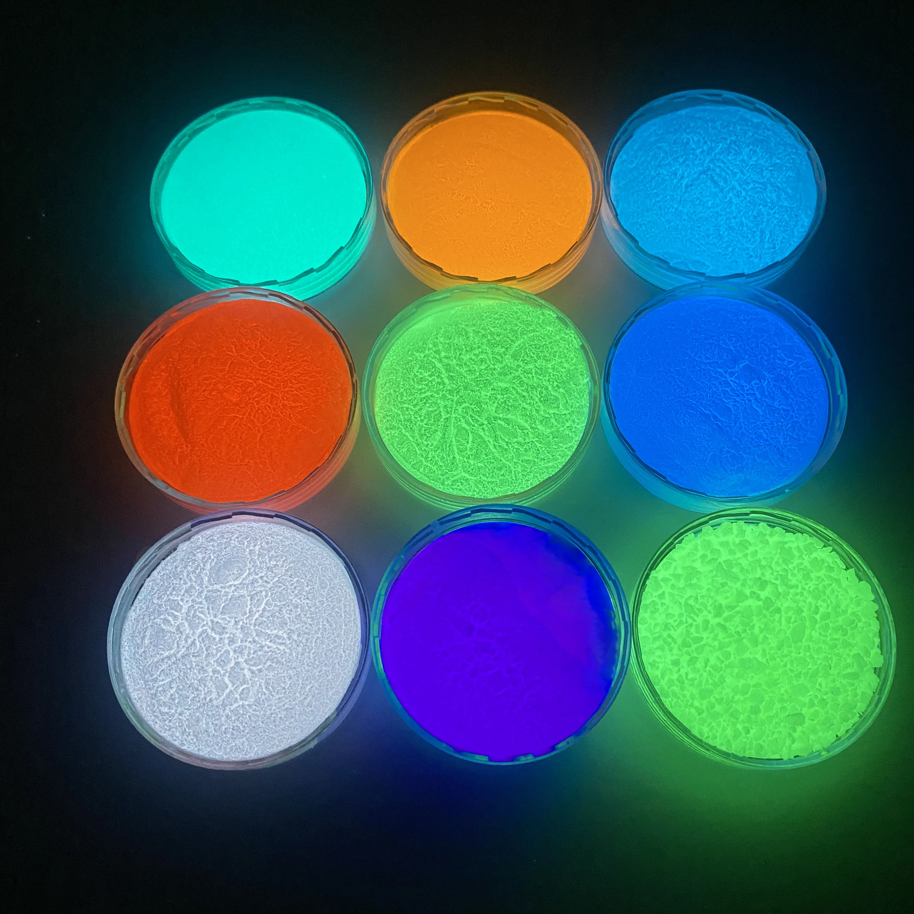 Strontium aluminum photoluminescent pigment powder long time glow white glow in the dark pigment powder