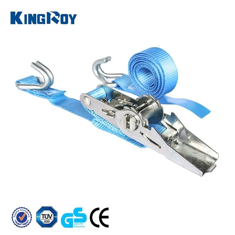 KingRoy ratchet strap 800kg black logo 25mm x 4 m  auto ratchet tie down