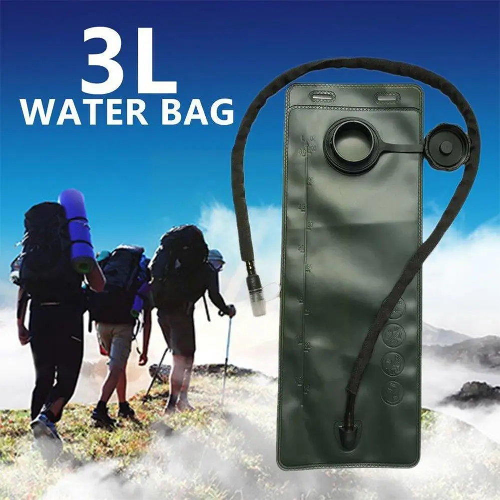 3L Sport Cycling Running Hiking Climbing Travel camping Lightweight Bite Tube Bladder Water Bag