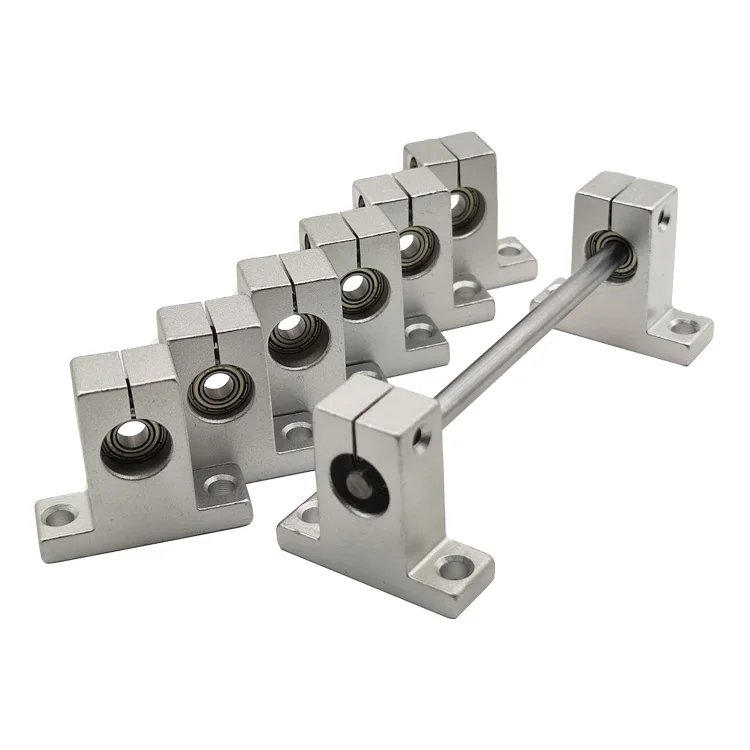 Polished rod fixing base aluminum profile vertical support fastener straight line