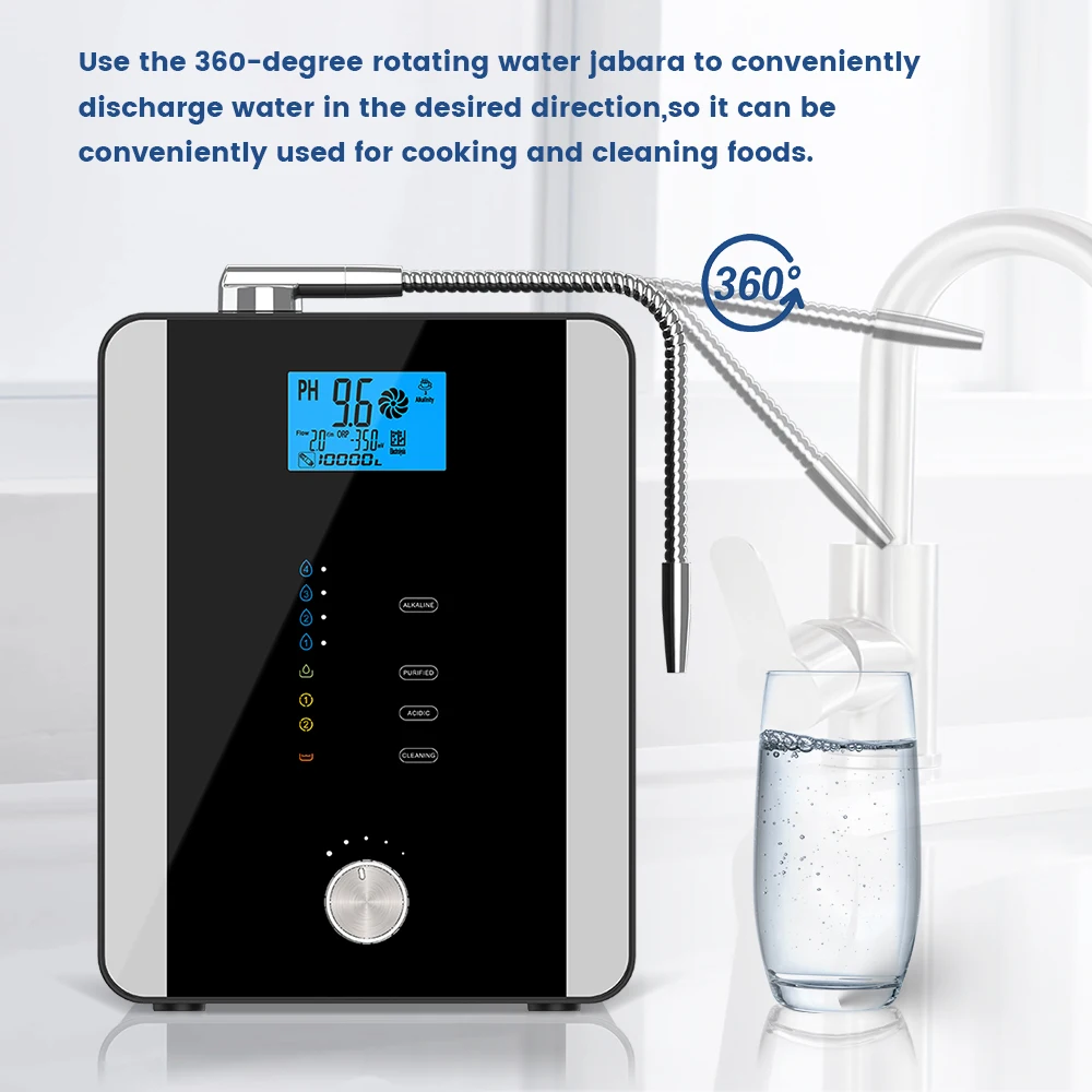 Kangen Water Machine Alkaline Water Ionizer 11 Plates Alkaline Water Filter Machine Japan Technology AL-808D