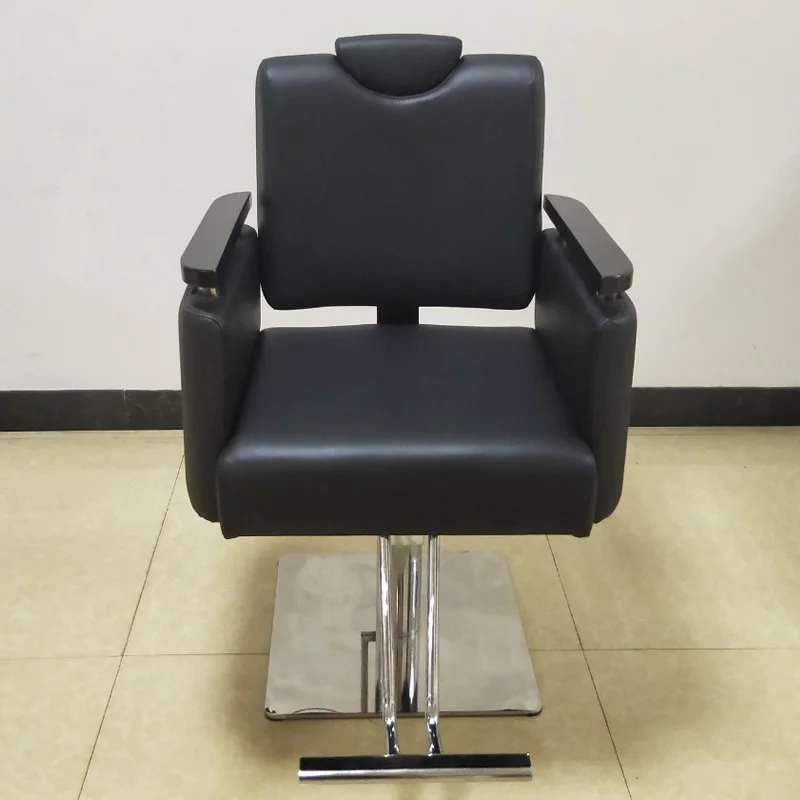 Comfortable Beauty Man Cheap Salon Furniture Hair Equipment Vintage Barber Styling Chairs Modern Salon Furniture Red and Black