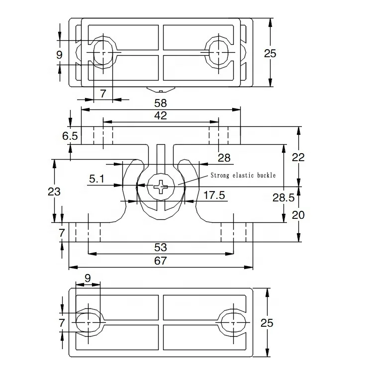 RV  motorhomes accessories for caravan camper car door sopper base knob