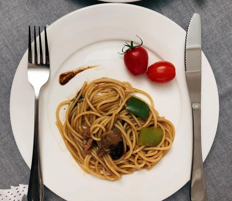 Food Cutlery Service Fork Spoon Knife Stainless Steel Cutlery Set