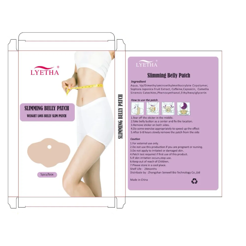 Wholesale Wonder Fat Burner Belly Slimming Diet Detox Body Patch