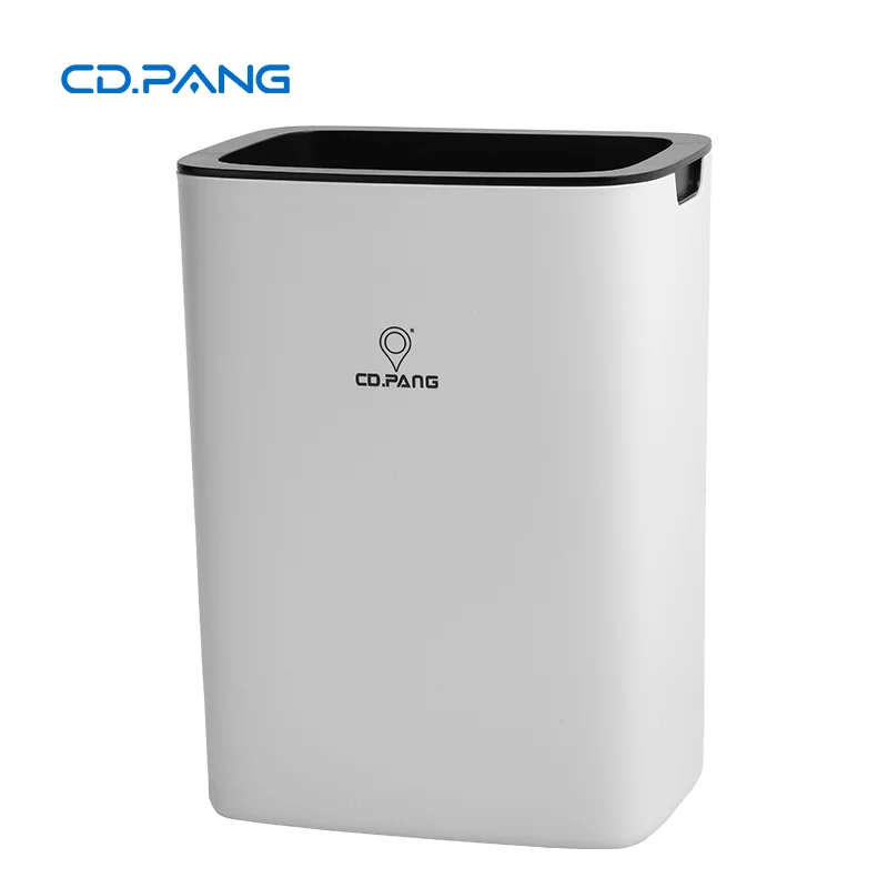 2021 new design diaper trash bin  6L hanging trash bin ABS pull out trash bin for hotel CD-7068