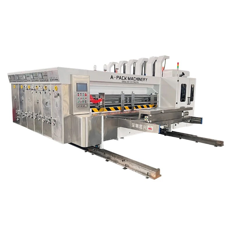 Corrugated Cardboard Rotary Printer Slotter Machine/Corrugated Box Slotting Die Cutting Machine