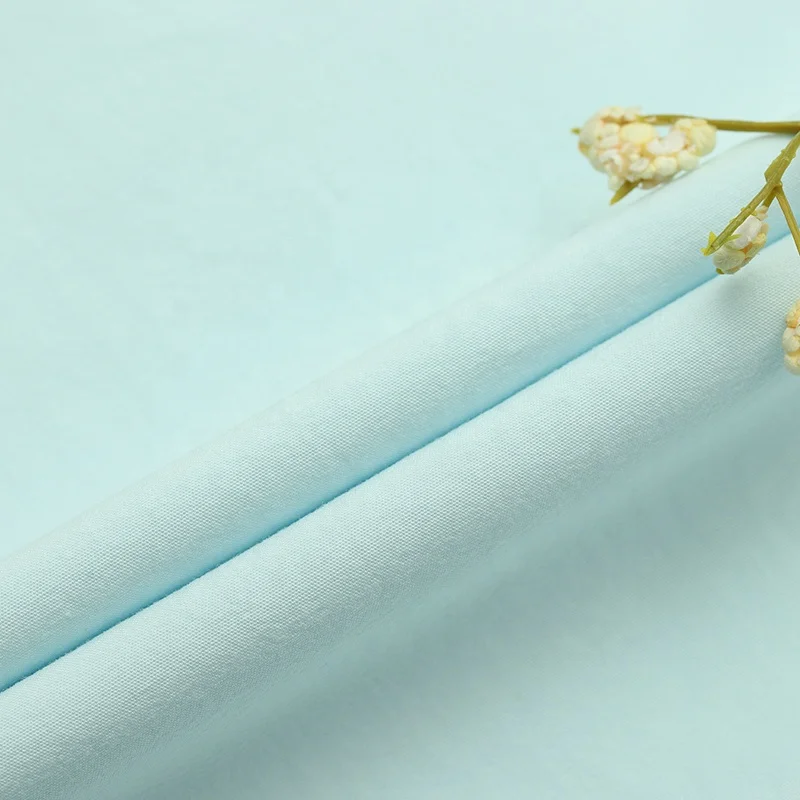 Customized woven recycled fiber fabric breathable summer modal sunscreen clothing fabric