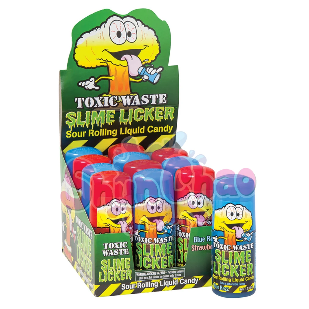 High Quality Customized Label Sour Rolling Licker Liquid Candy Brain Licker For Kids